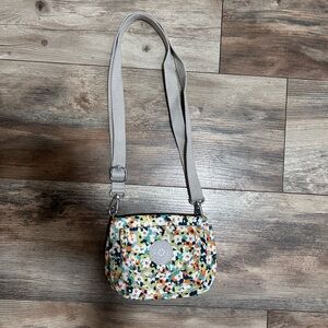 Kipling Small Floral Crossbody Bag